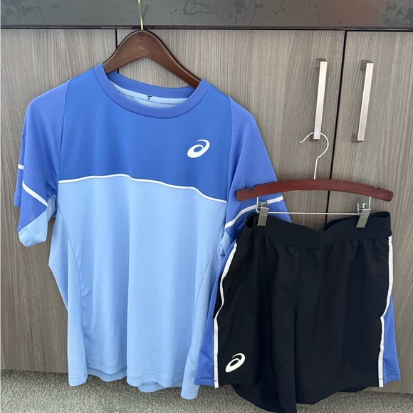 🚨Mens ASICS 2024 Australian Open Tee & Shorts - Size Medium🚨 - Picture 1 of 5